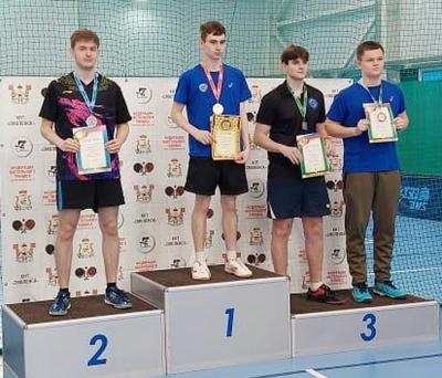 Рязанцы завоевали медали первенства ЦФО по настольному теннису